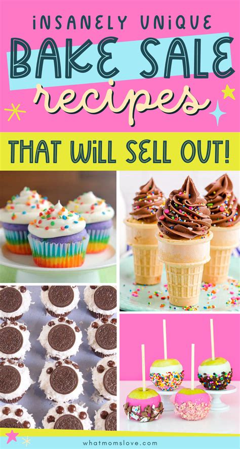 easy bake sale ideas for fundraising|48 Sweet Bake Sale Ideas .